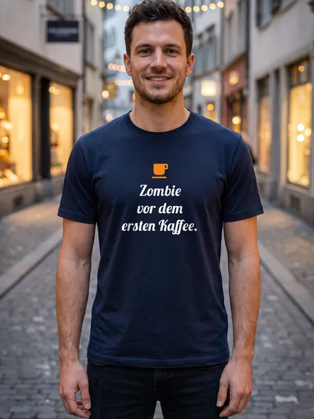 Zombie vor dem ersten Kaffee.